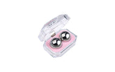 Metal Silver Metal Vaginal Balls 2 Piece 3 cm